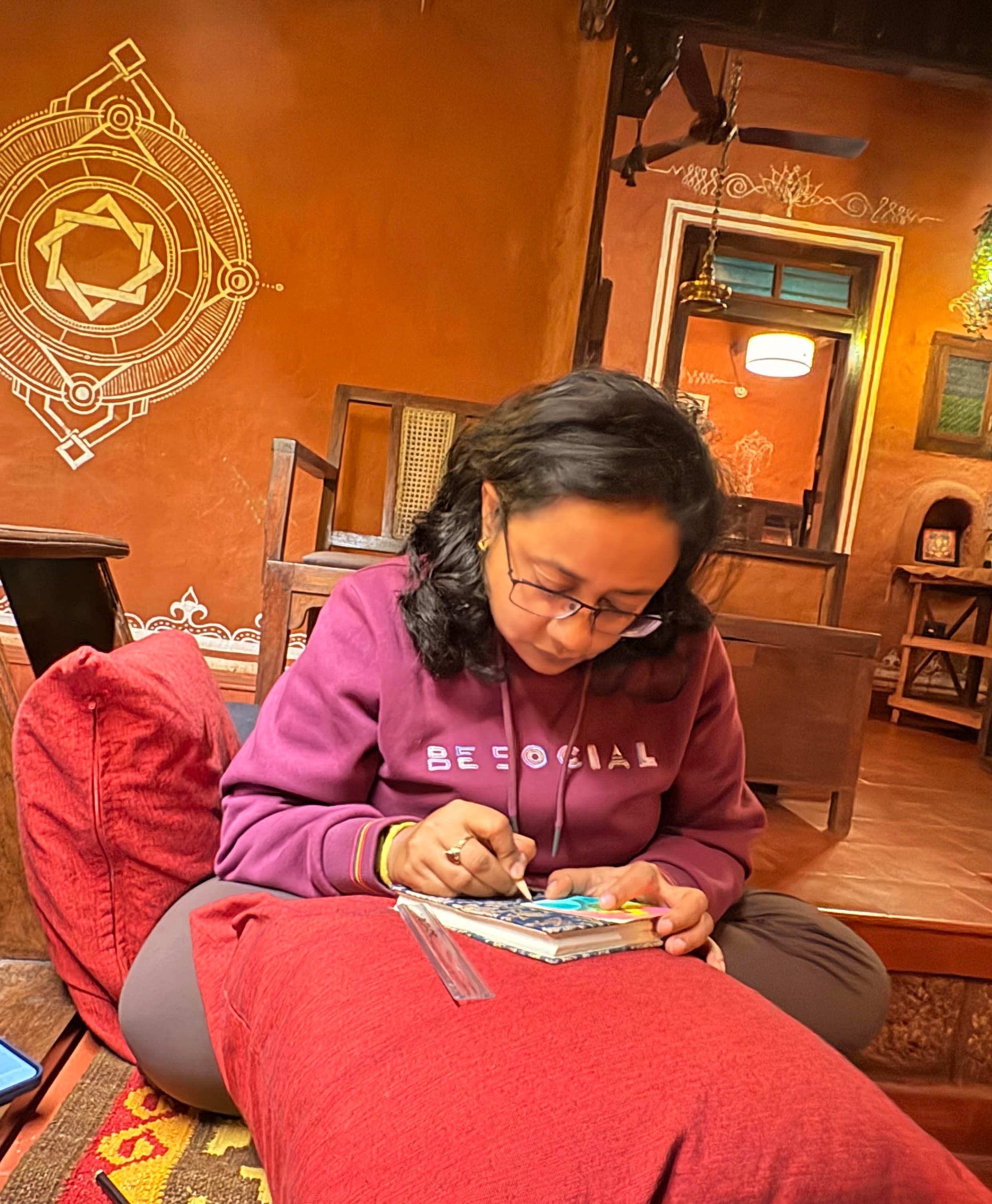 Shivi Krishna at work